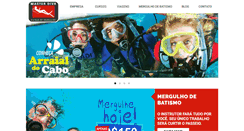 Desktop Screenshot of masterdive.com.br