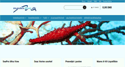 Desktop Screenshot of masterdive.dk